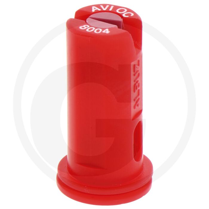 Albuz Spleetdop 80° Rood Keramiek AVI-OC-80-04