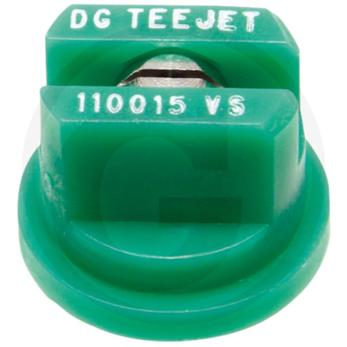 TeeJet Spleetdop 110° Groen RVS DG110015-VS