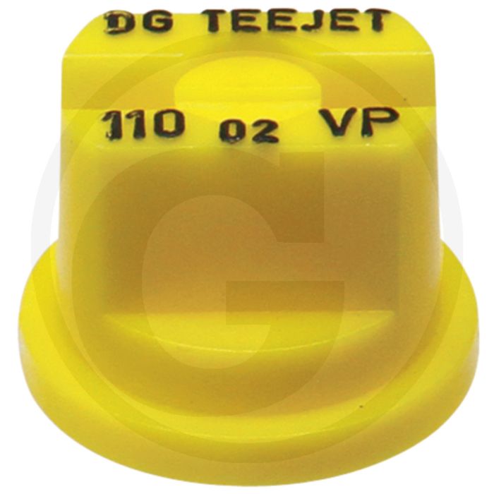 TeeJet Spleetdop 110° Geel Kunststof DG11002-VP