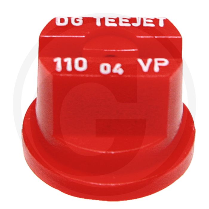TeeJet Spleetdop 110° Rood Kunststof DG11004-VP