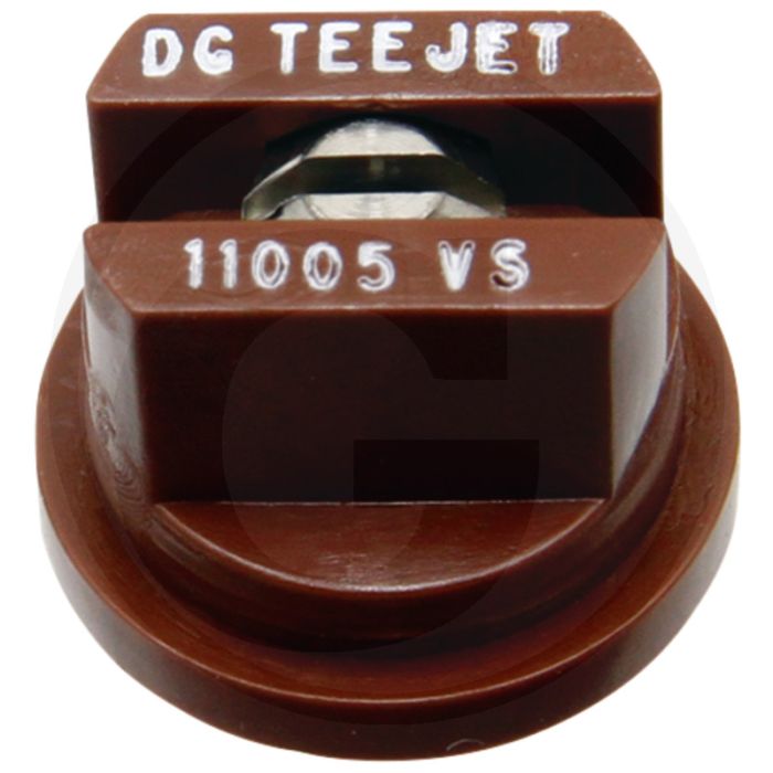 TeeJet Spleetdop 110° - RVS Top - Bruin