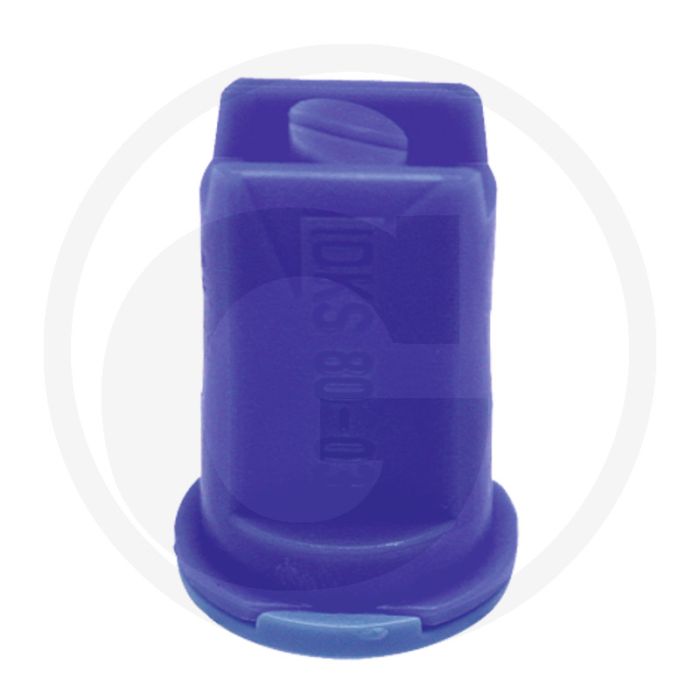 Lechler Injector-hoekstraaldop 80° - Blauw - Kunststof - Sleutelwijdte: 8