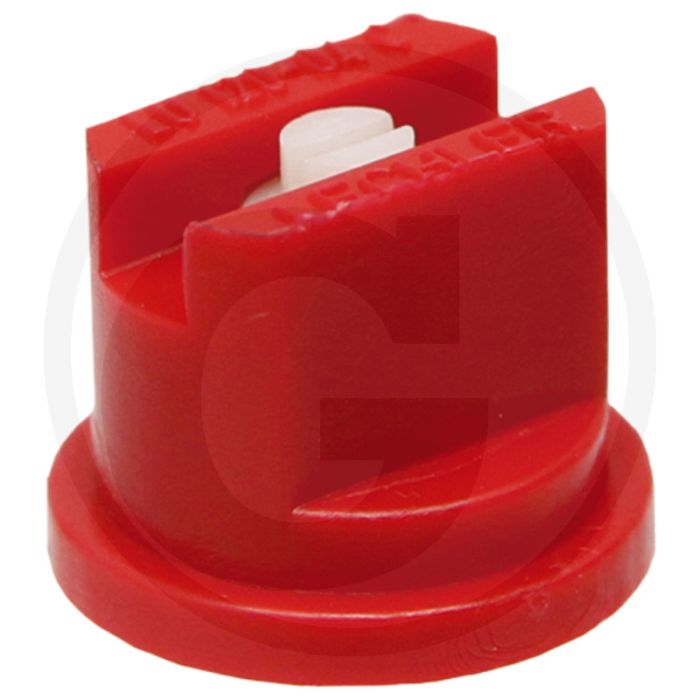 Lechler Spleetdop 120° Rood Keramiek.