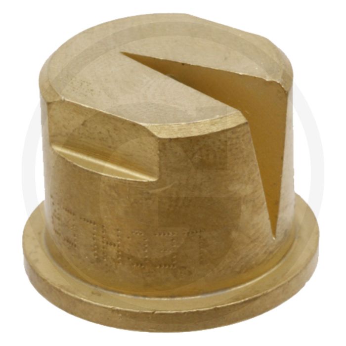 Lechler Sproeidop - Messing, 90° Spuithoek