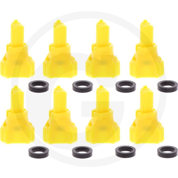 Nozal VPE 8 Flüssigdüngerdüse R5X Gelb 100°.