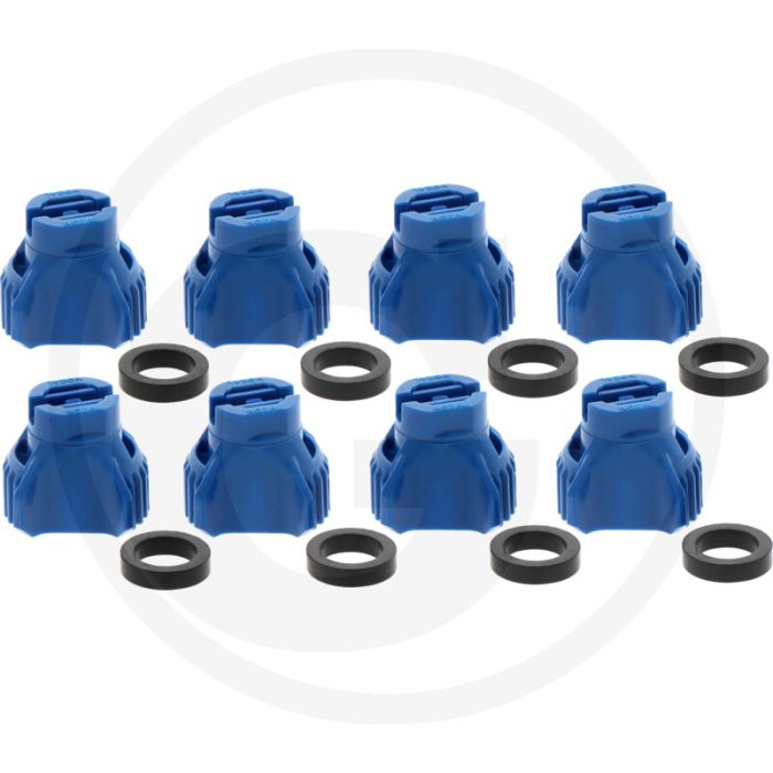 Nozal VPE 8 Flachstrahldüse KWIX RFX Blau 120° Spuithoek