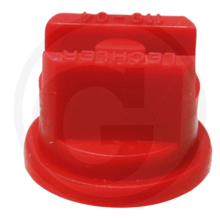 Lechler Spleetdop 110° Rood Kunststof 8mm.