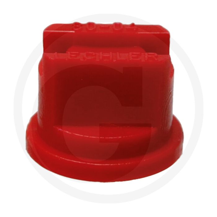 Lechler Spleetdop 80° Rood Kunststof.