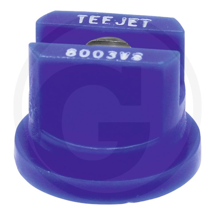 TeeJet Spleetdop 80° Blauw RVS TP8003VS