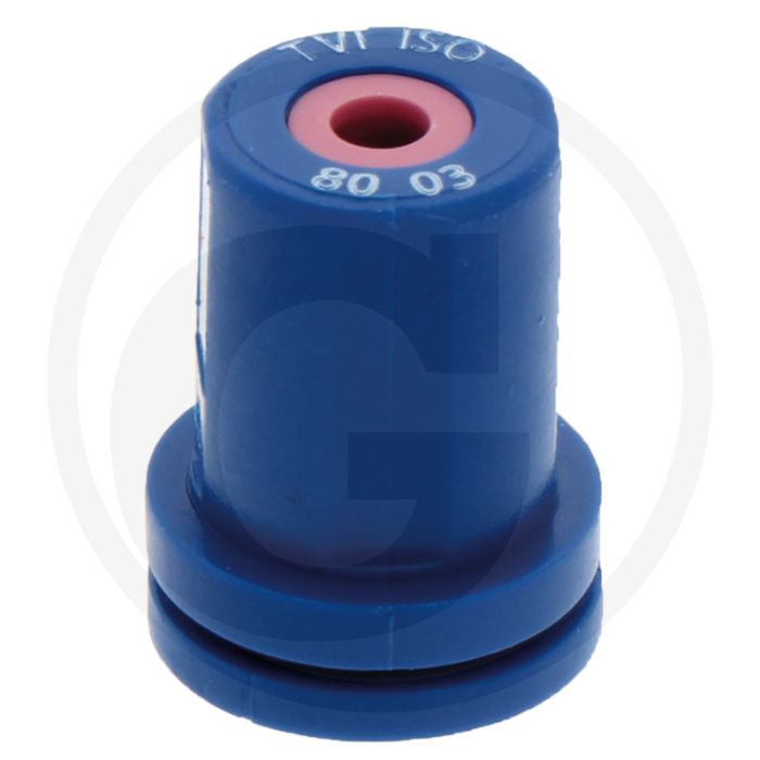 Albuz Injector holle kegel sproeidop 80° - Blauw, Keramiek - Sleutelwijdte: 11