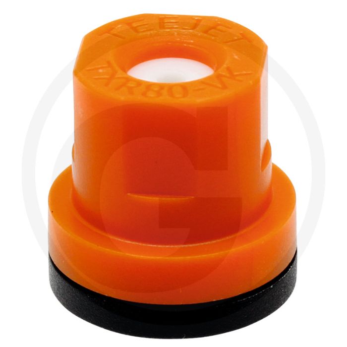 TeeJet Holle kegelsproeidop 80° Oranje Keramiek.