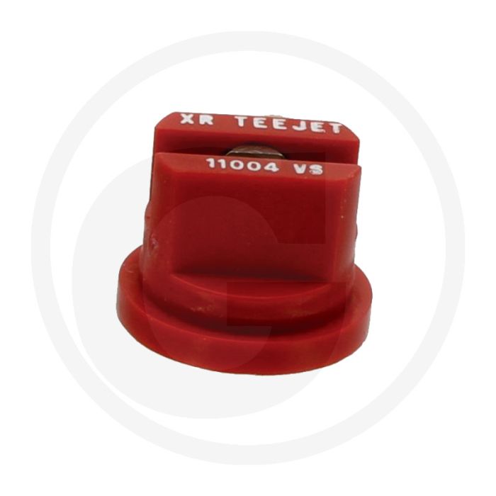 TeeJet Spleetdop 110° Rood RVS 8mm Sleutelwijdte
