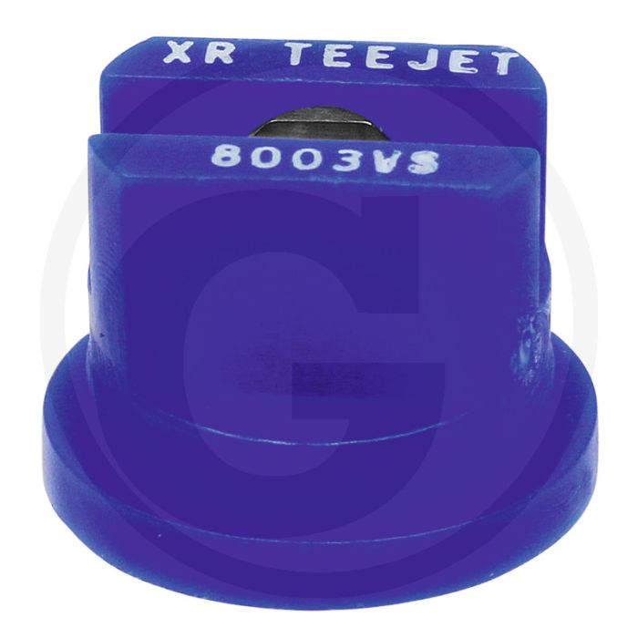 TeeJet Spleetdop 80° - Blauw, RVS - Sleutelwijdte: 8