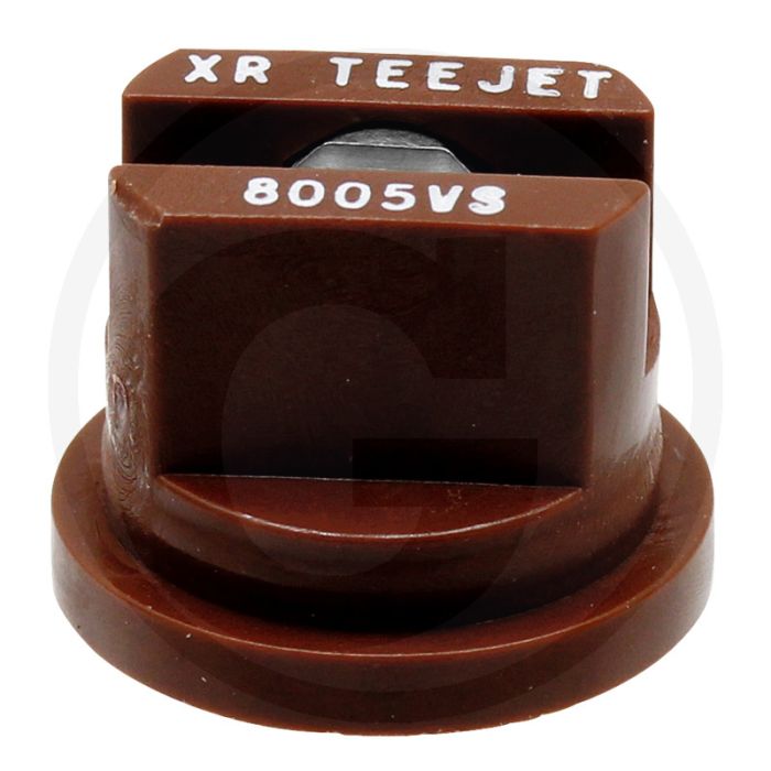 TeeJet Spleetdop 80° - RVS Top - Bruin - Kunststof - Sleutelwijdte 8