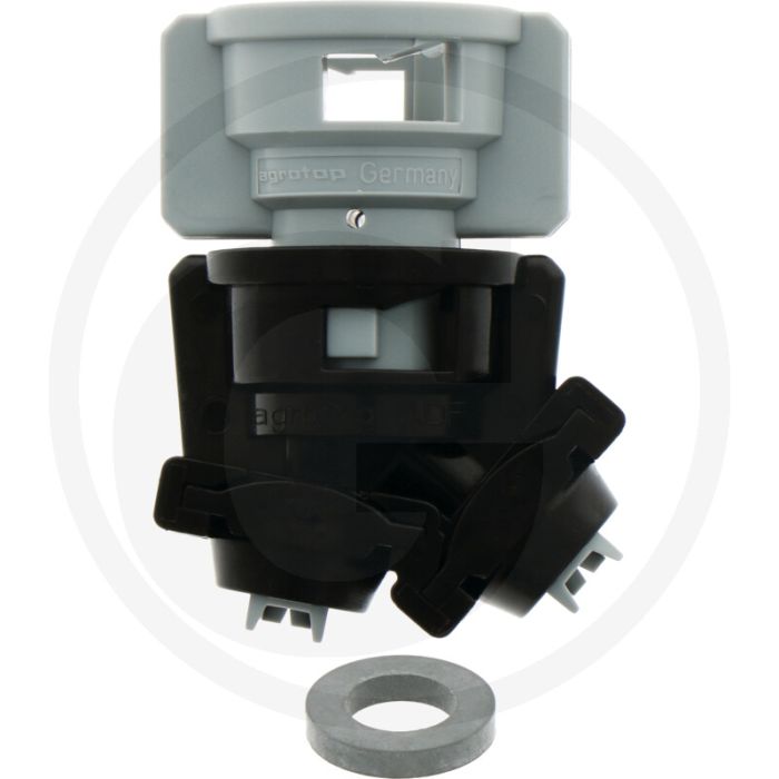 Agrotop TurboDrop TD-ADF standaard 110-06, kunststof - Dubbele injector spleetdop