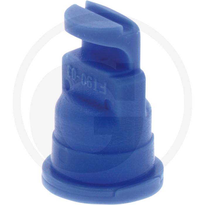 Lechler Sproeidop blauw kunststof 90° spuithoek