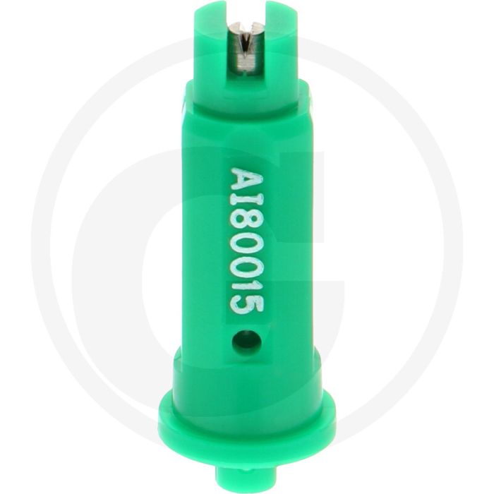 TeeJet Injector-spleetdop 015, 80° - Groen, RVS - AI80-015VS