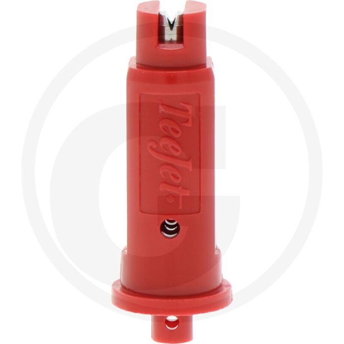 TeeJet Injector-spleetdop 04, 80° Rood