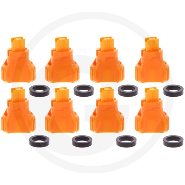 Nozal VPE 8 Flachstrahldüse KWIX RDX Orange 120° Spuithoek