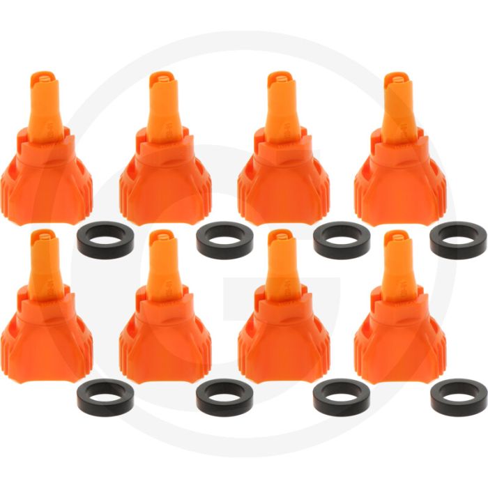 Nozal VPE 8 Injektordüse HDRX-R Orange 120° Spuithoek