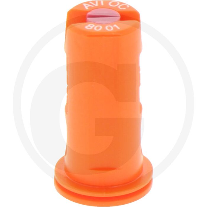 Albuz Flachstrahldüse 80° Orange Keramik.