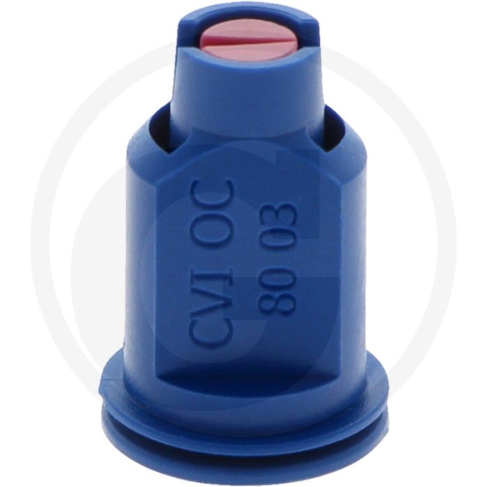 Albuz Injector spleetdop 80° - Blauw, Keramiek - CVI-OC-80-03