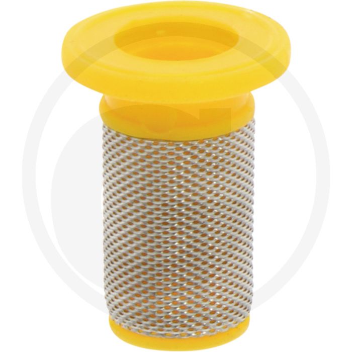 ARAG Spuitdopfilter geel, 80 mazen. Aantal mazen: 80.