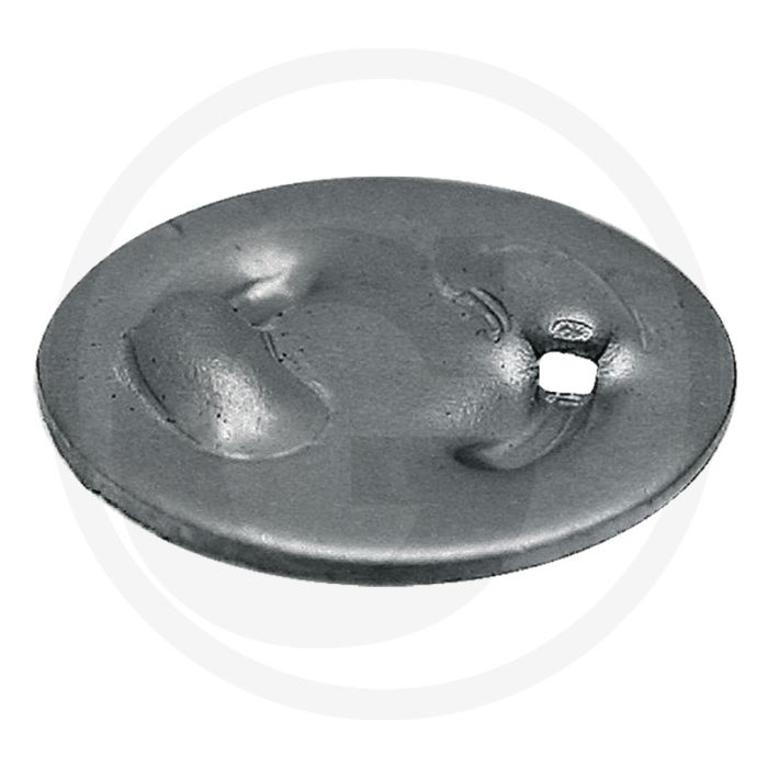 Braglia Draaischijf Ø = 17 mm, zonder boring
