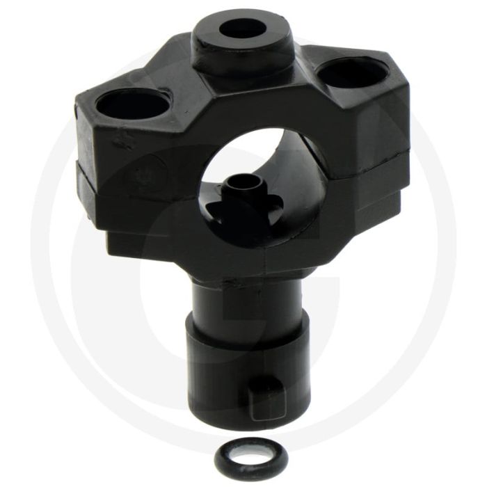 ARAG Porte-buse simple (avec pince de fixation pour montage sur tuyau ; commander également 2 vis 670400101)