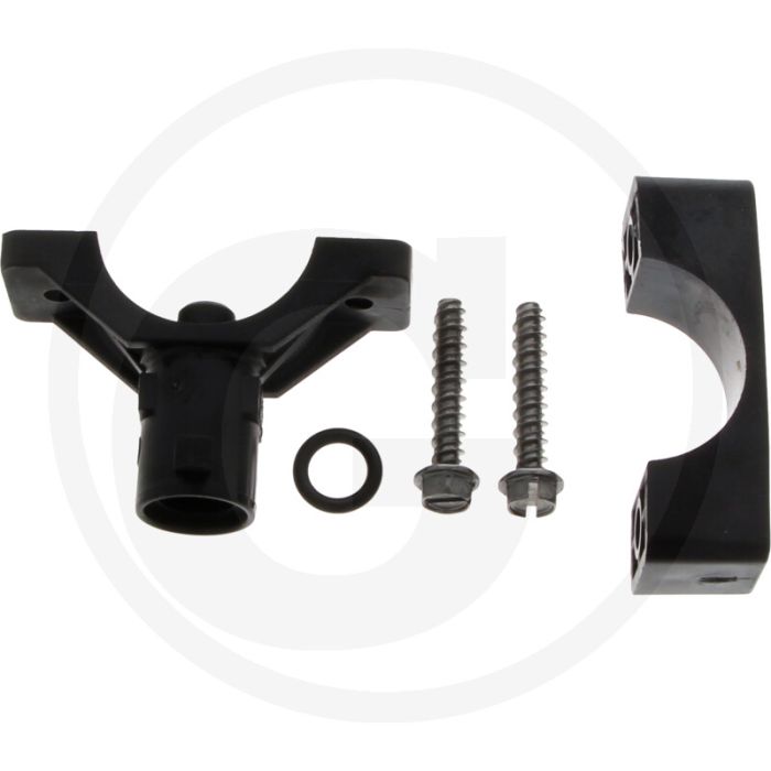 TeeJet Einfach-Düsenhalter Rohr-Ø 1/2", Ø9,5mm - Max. werkdruk 20 bar