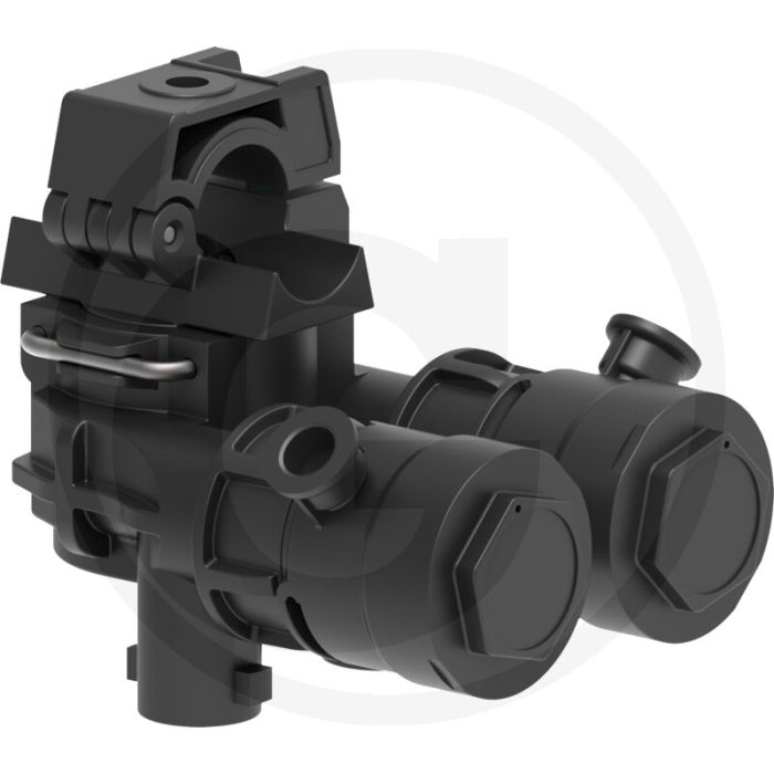 ARAG Zweifach-Düsenhalter Flow Stop 2 Ø 3/4" - Max. werkdruk 8 bar