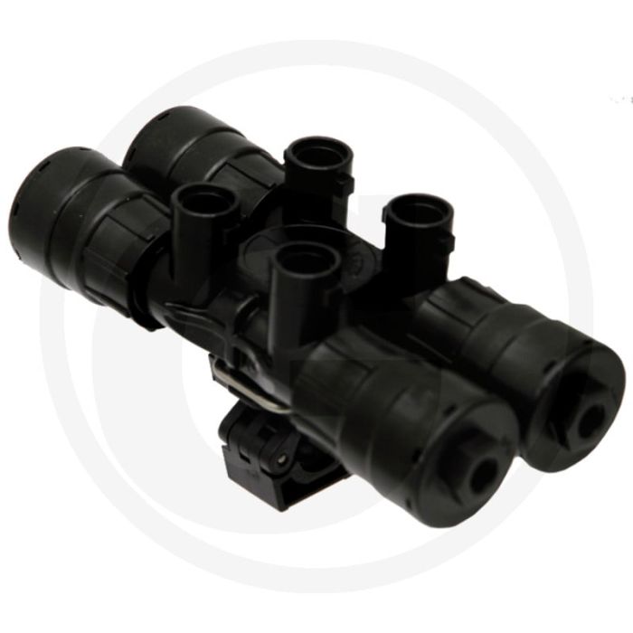 ARAG Viervoudige dophouder (zonder pneumatische aansluiting)