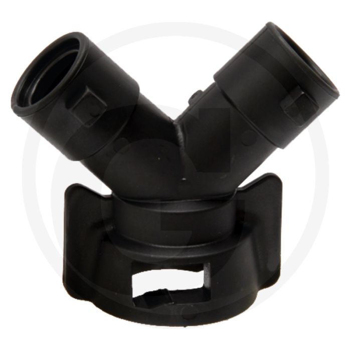 ARAG Bajonetmoer adapter Schwarz, Universeel, 2 x 45°