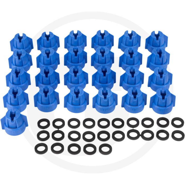 Lechler Bajonettmutter Multi Cap blau SW8 - Multijet, Blauw, 25 stuks