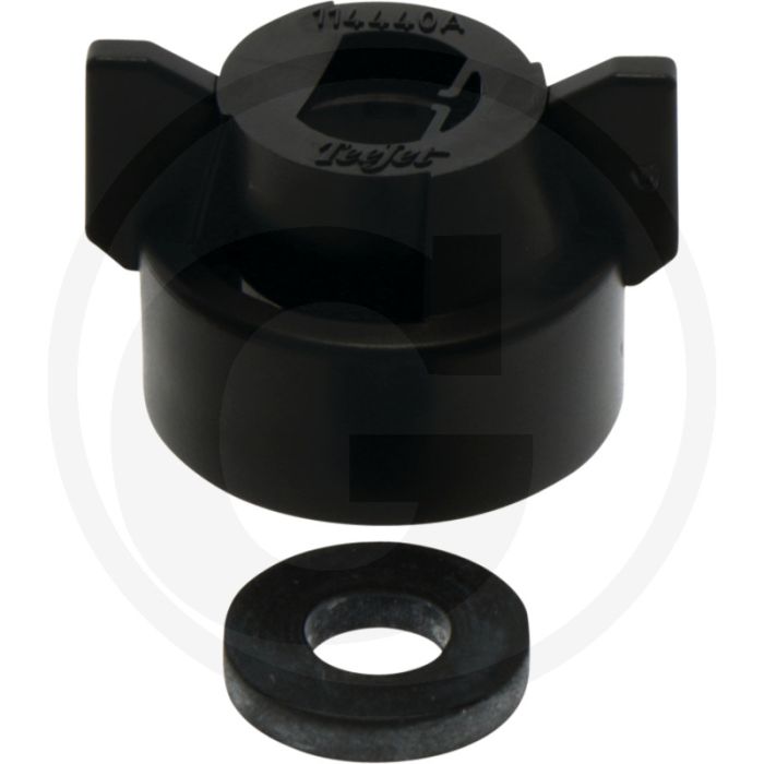 TeeJet Bajonetmoer SW 8 zwart incl. pakking - HARDI 8 Zwart 114441-1-CELR.