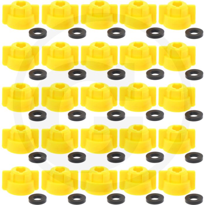Lechler Bajonettmutter SW 8/10 gelb Universal - Sleutelwijdte: 8 - 10