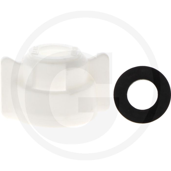 ARAG Bajonettmutter Weiss 11mm Universal System