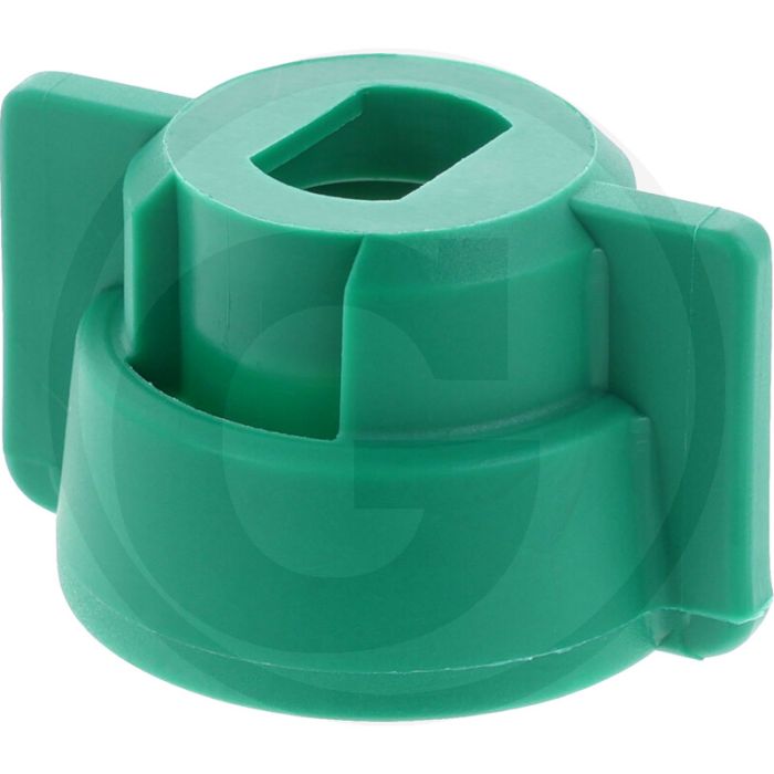 Tecomec Bajonettmutter grün, SW 8 - Universal System
