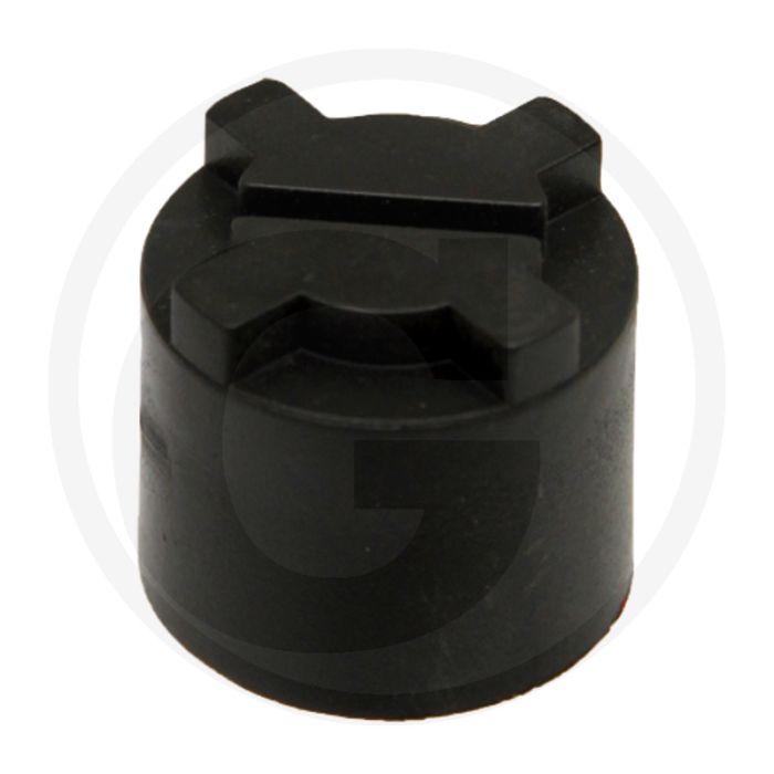 Kverneland Kap - Schwarz, 20 x 20 x 18 mm