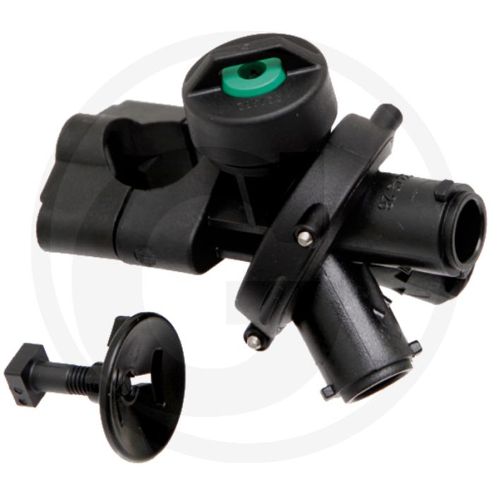 Hardi Sproeidophouder compleet (Triplet, Snap-fit, drievoudig)