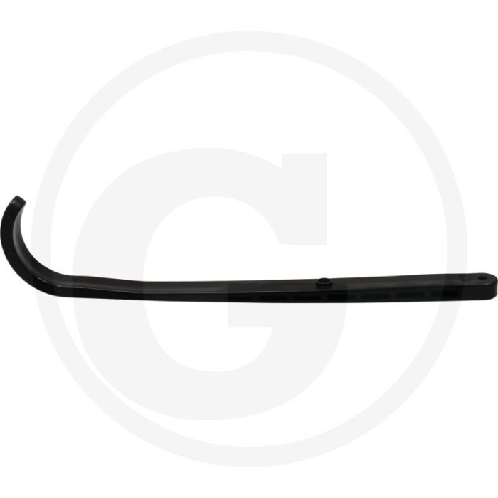 Kunststoffkufe 36 x 590 mm (HDPE Schwarz)