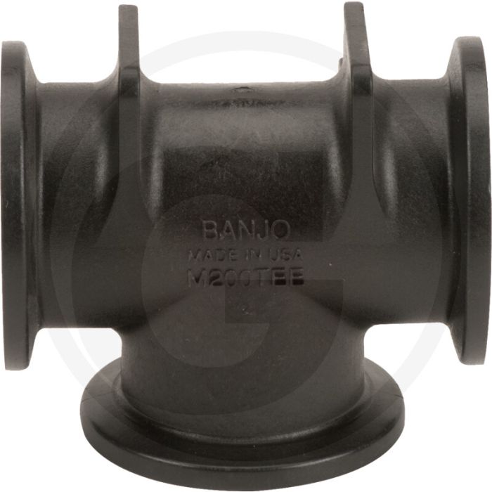 BANJO T-stuk 2” 3 x 2" - Max. werkdruk 14 bar