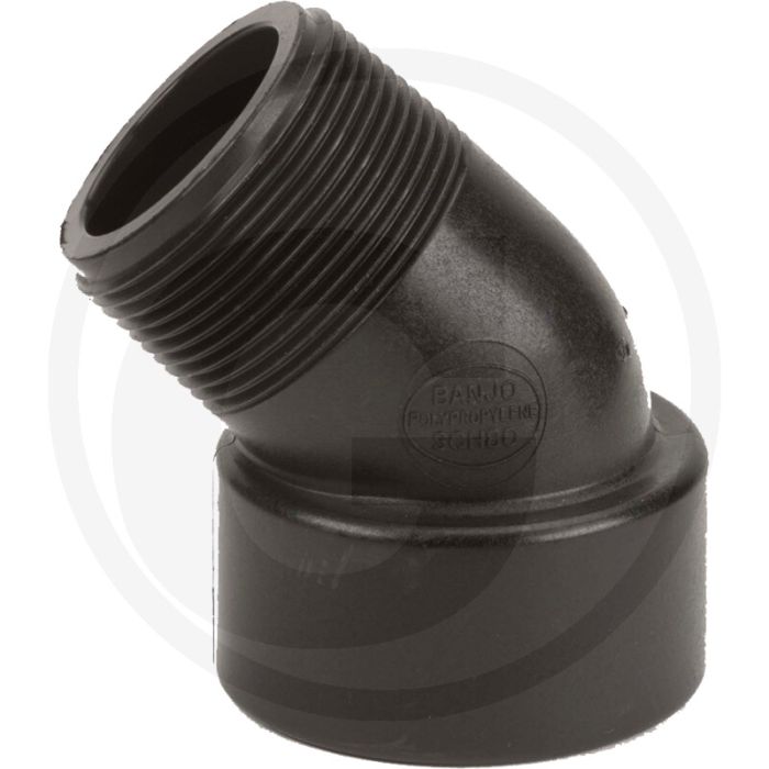 BANJO Bocht 45°, 1 1/2” - Max. werkdruk: 20 bar