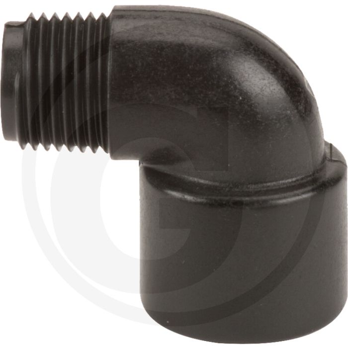 BANJO Bocht 90°, 3/8”, Max. werkdruk 20 bar