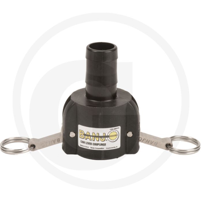 BANJO M-deel met slangtule 1” - NW 1" - Ø 1" - Type C