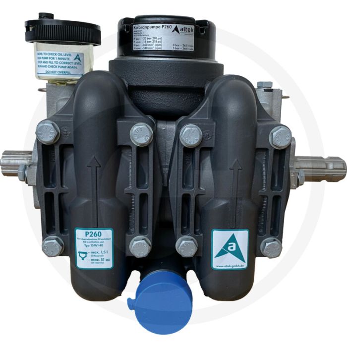 Altek Plunjer membraanpomp P260, NBR (P260)