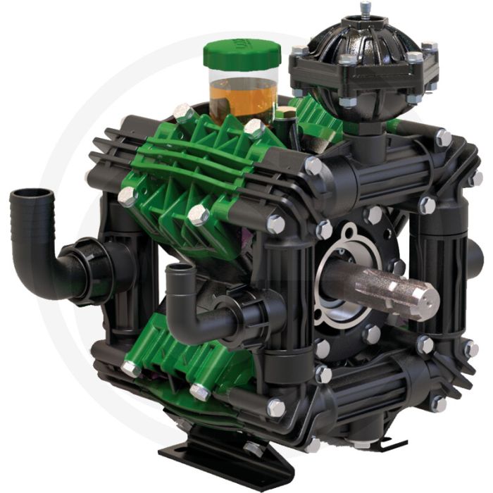 UDOR Zuigermembraanpomp ZETA 170 TS2C - Max. opbrengst: 170 l/min.