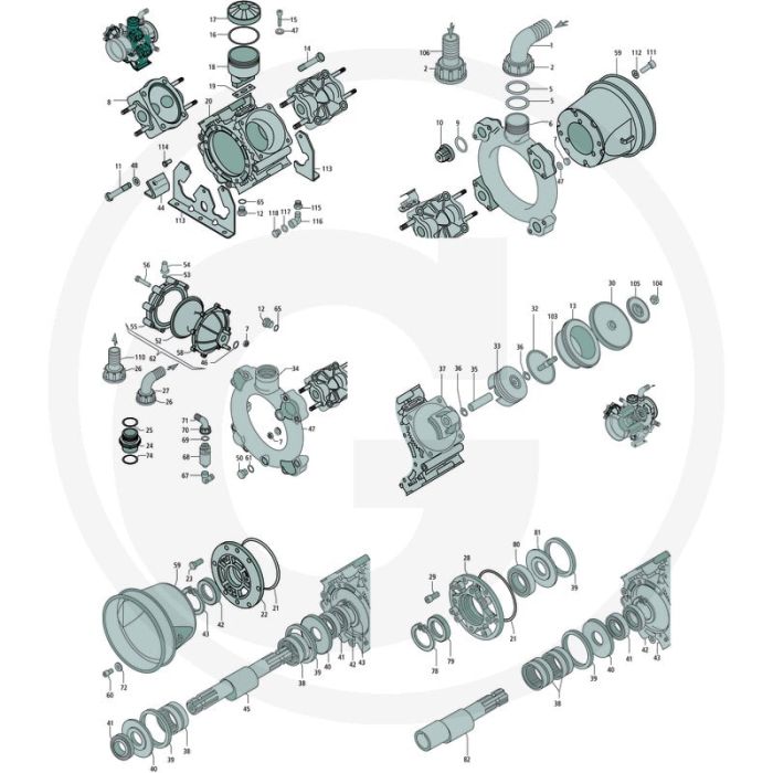 Annovi Reverberi Fitting 3/8" G M-F (Ref. 900210)