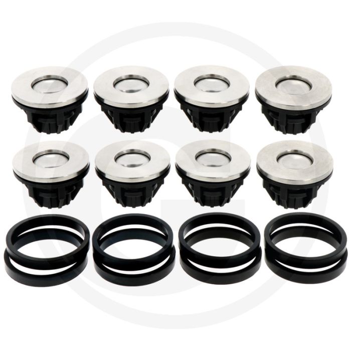 Annovi Reverberi Kleppenset (O-ring 6703040200  klep 670759054)