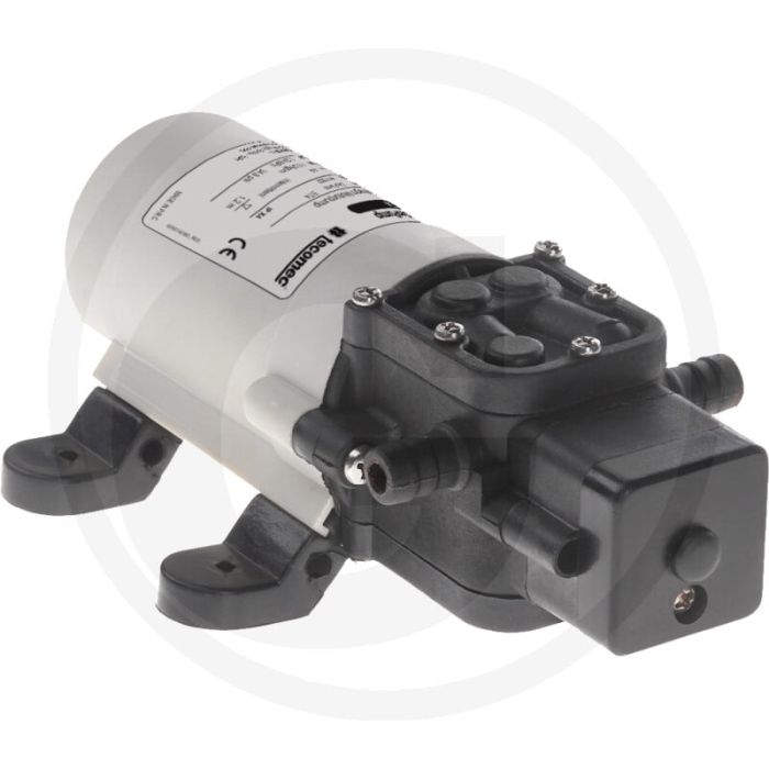 Tecomec Elektrische Motorpumpe 3,8l - 12V / 2,5A, 2,4 bar, Ø 10,4 mm